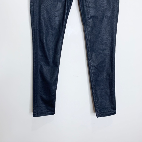 Bevy Flog Shely Black Snake Drawstring Pants (Sz 25) - Picture 6 of 12